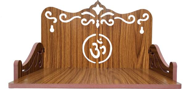 STASTORE STASTORE Wooden Singhasan Temple for God, Laddu Gopal Sinhasan for Pooja Mandir, Singhasan for Diwali, Durga Pooja, Navratri, Ganesh Chaturthi - Multicolor (8 * 8 * 12 Inch) Engineered Wood Home Temple  (Height: 20.32 cm) Engineered Wood Home Temple
