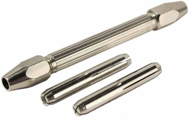 DIY Car Repair Hexagon Twist Drill Swivel Head Pin Vise Home Office Rotary Tool