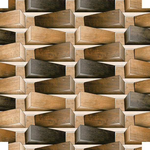 WallDaddy Vinyl Decorative Multicolor Wallpaper