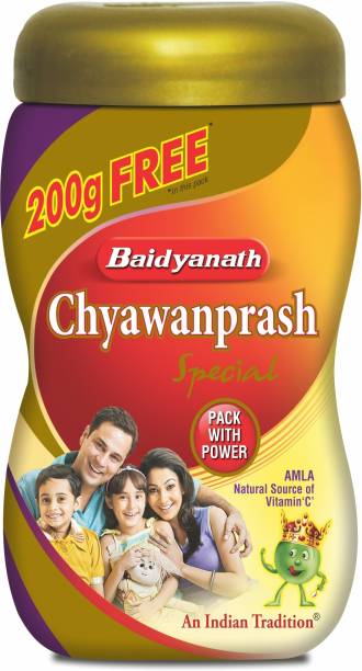 Baidyanath Chyawanprash Special-Ayurvedic Immunity Booster for Adults and Elders, Builds Energy, Strength and Stamina- 1KG