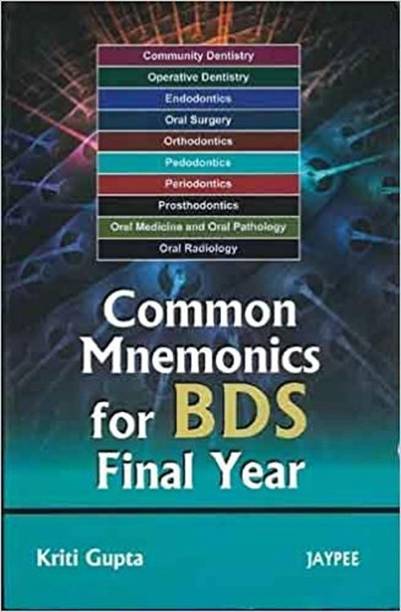 Common Mnenmonics for BDS Final Year