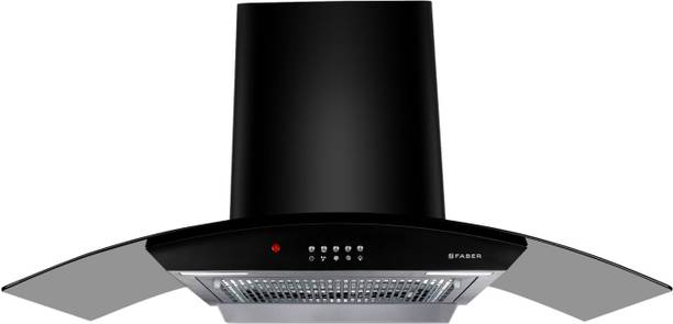 FABER Hood Ace Pro HC PB BK 90 Auto Clean Wall Mounted Black 1100 CMH Chimney