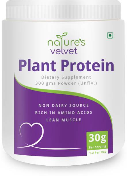 nature's velvet Plant Protein Isolate,100% Plant-Based Protein