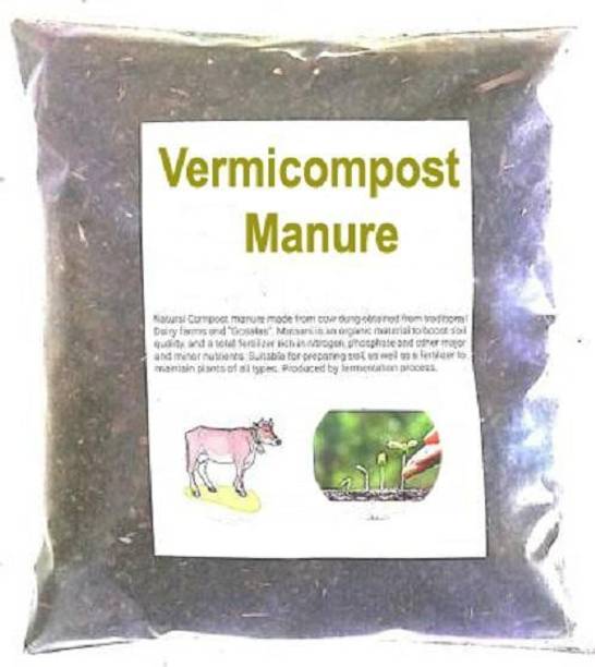 Syrus Earthworm compost for Gardening Vermicompost Manure- 750g Manure