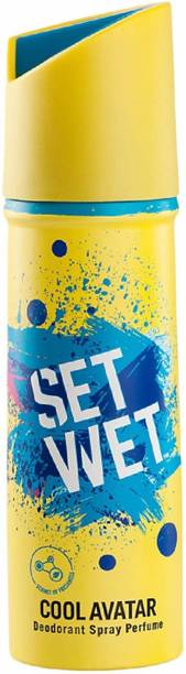 SET WET Cool Avatar Deodorant & Body Spray Perfume Perfume Body Spray  -  For Men