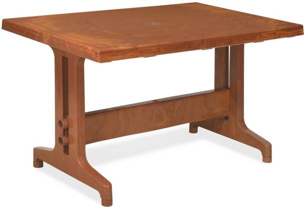 nav sajawat furniture Plastic 4 Seater Dining Table