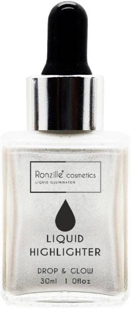 RONZILLE Professional Smooth Shine illuminator Face Highlighter 3D glow ( 02 No ) Highlighter