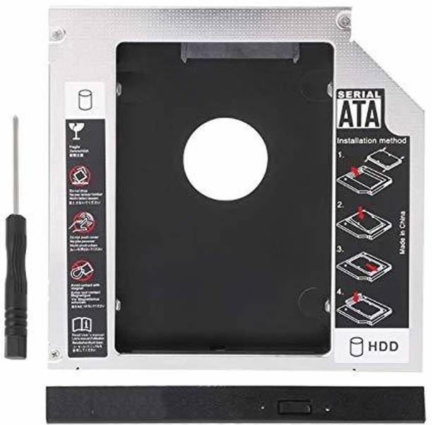 Mak World 12.7mm SATA 2nd 2.5'' HDD Caddy for Universal CD/DVD-ROM for SSD & HDD 2.5 inch Caddy 12.7mm