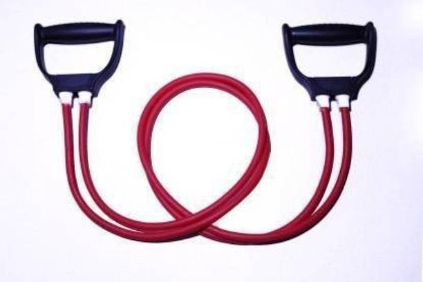 Shopeleven Adjustable toning tube for chest expansion toning muscle workout rope home gym रेजिस्टेंस ट्यूब