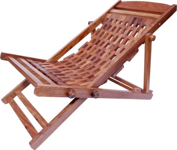 Decorhand Folding Sheesham Wood Relaxing Rest Chair Solid Wood 1 Seater Rocking Chairs