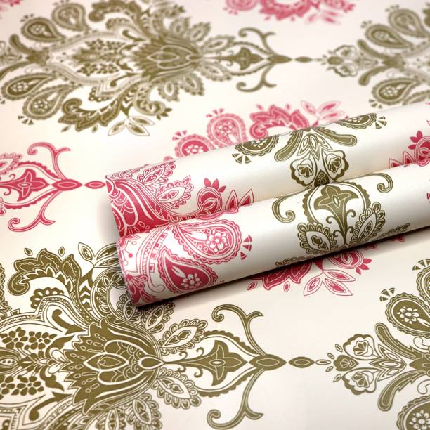 Wolpep 600 cm Colorful Flower DIY Wallpaper Self Adhesive Sticker