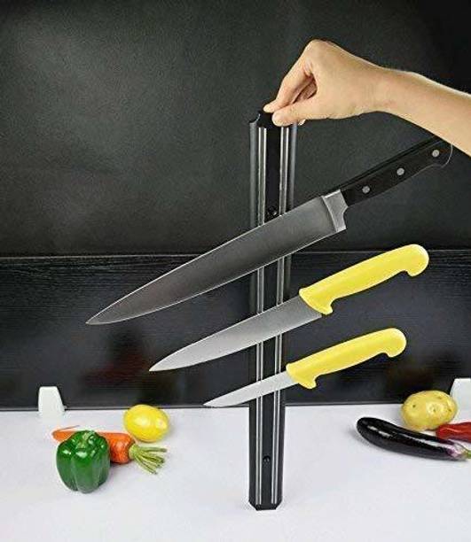 DITCAFOS Wall Mount Magnetic Knife Storage Holder Chef Rack Strip Utensil Kitchen Tool Kitchen Organiser Magnet Pack of 1 Kitchen Organiser Magnet, Fridge Magnet, Door Magnet Pack of 1