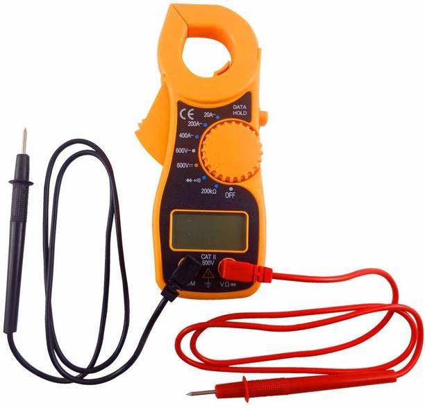 DIY Crafts Portable LCD Digital Clamp Ampere AC DC Voltage Multi Meter Digital Multimeter