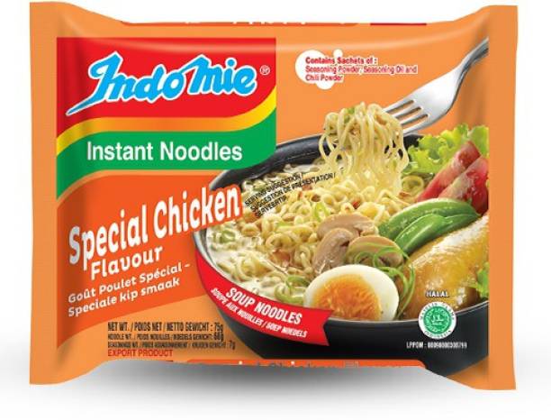 indomie Instant Noodles Special Chicken Flavour - Pack of 40 Instant Noodles Non-vegetarian