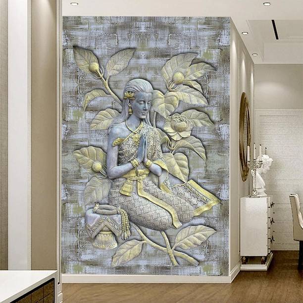 DECOR Production Wall Painting Scenery for Home Decor, Office etc Digital Reprint 48 inch x 24 inch Painting