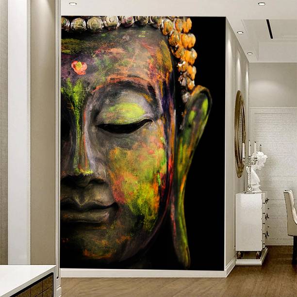 DECOR Production Wall Painting Scenery for Home Decor, Office etc Digital Reprint 56 inch x 28 inch Painting