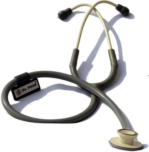 Dr. Head Stethoscope Doctor Excel Tone For Doctors And Medical Student Grey Cardiology Stethoscope