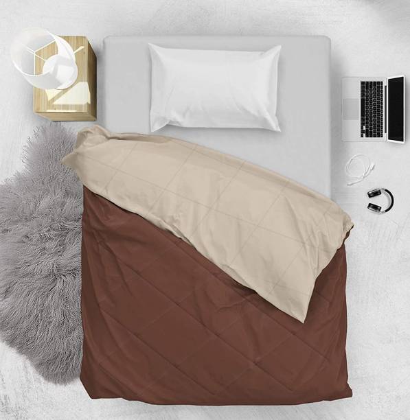 CHICERY Solid Double Comforter for  Mild Winter