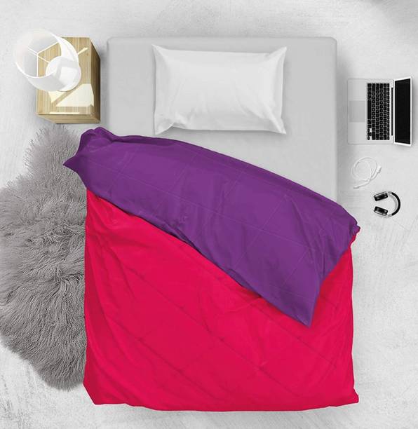 CHICERY Solid Double Comforter for  Mild Winter