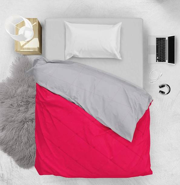 CHICERY Solid Double Comforter for  Mild Winter