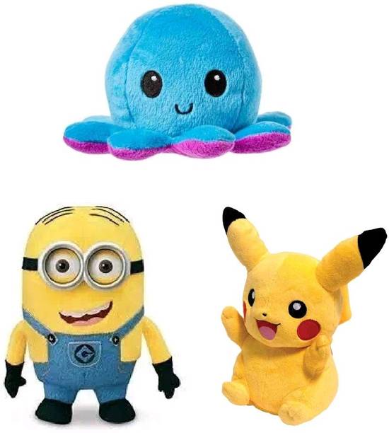 DHAAM Yellow toons with octopus (20cm) - 20 cm  - 30 cm