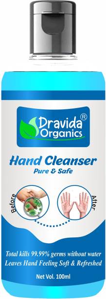 Dravida Organics Hand Cleanser /  Hand Sanitizer Bottle