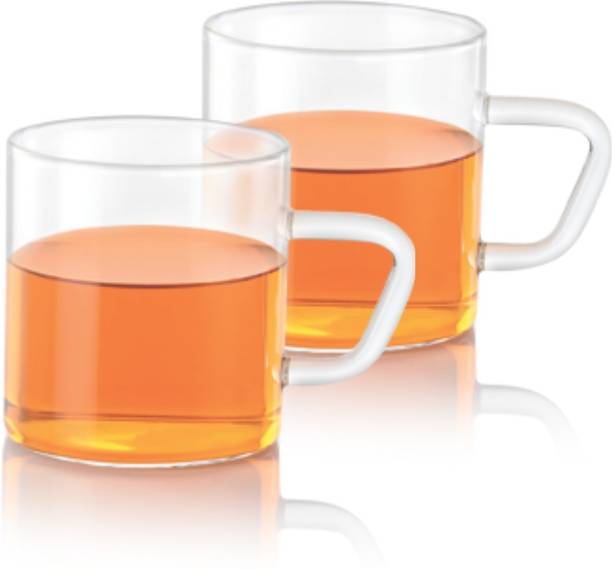 BOROSIL BV430100098 Glass Coffee Mug