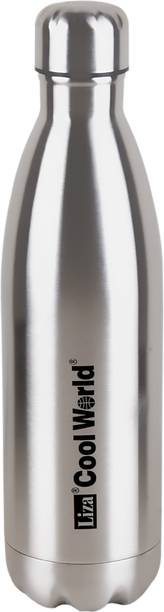 Liza Cool World Thermoseal Technology, 24 Hours Hot and cold water 1100 ml Steel Bottle