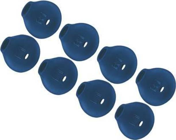 BBS TECH 8 pcs (4 Pair) For s6 level u bluetooth earphone earbuds Blue In The Ear Headphone Cushion (Pack of 8, Blue) In The Ear Headphone Cushion