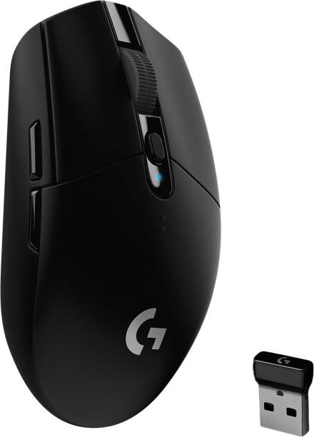 Logitech G304 LightSpeed /6 Programmable Buttons /Onboard Memory/Adj DPI Upto 12000 Wireless Optical  Gaming Mouse