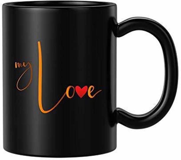 WINGS MART "My Love" Printed Coffee For Boy Girl Husband Wife Sister Brother Father Mother Ceramic Coffee Mug