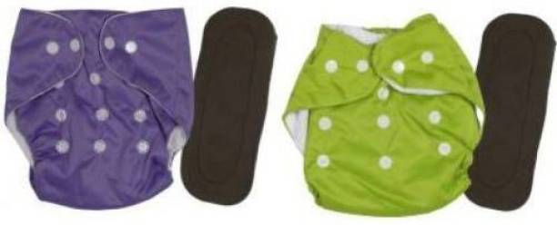 Pinache Reusable Washable Adjustable Button Diaper for New Born Babies(RN-109)