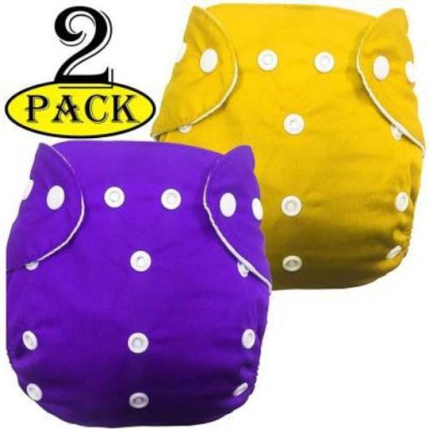 Pinache Reusable Washable Adjustable Button Diaper for New Born Babies(RN-69)