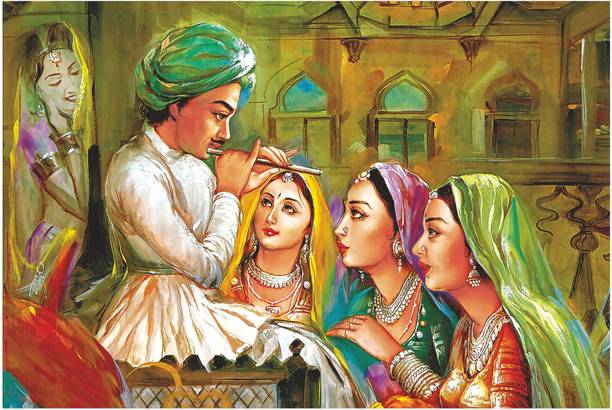 DECOR Production Digital Reprint 41 inch x 23 inch Painting