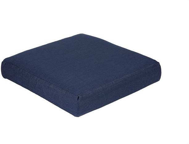 The White Willow 18 Inch Square Orthopedic Medium Firm High Resilience Memory Foam Solid Chair Pad Pack of 1