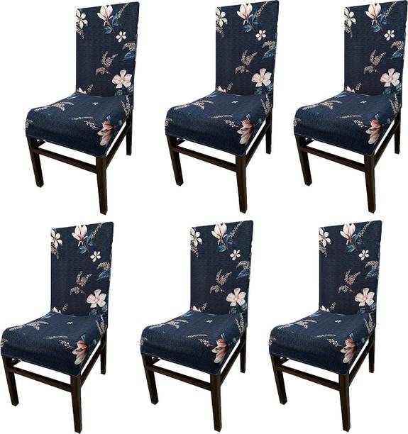 HOUSE OF QUIRK Polyester 1 Seater Chair Plain Cover