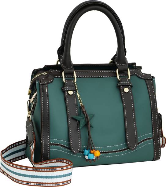 Women Green Sling Bag - Regular Size
