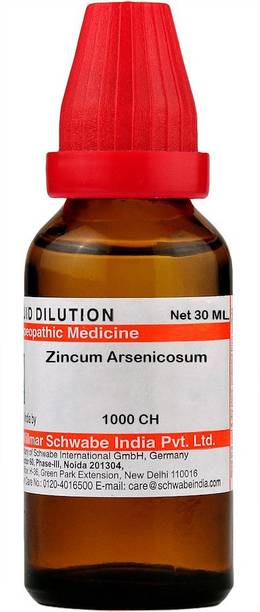 Dr.Willmar Schwabe India Zincum Arsenicosum 1000 CH Dilution