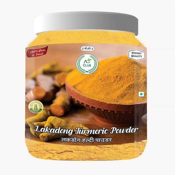 अग्री क्लब लकडोंग हल्दी पाउडर 500gm/17.63 ओज