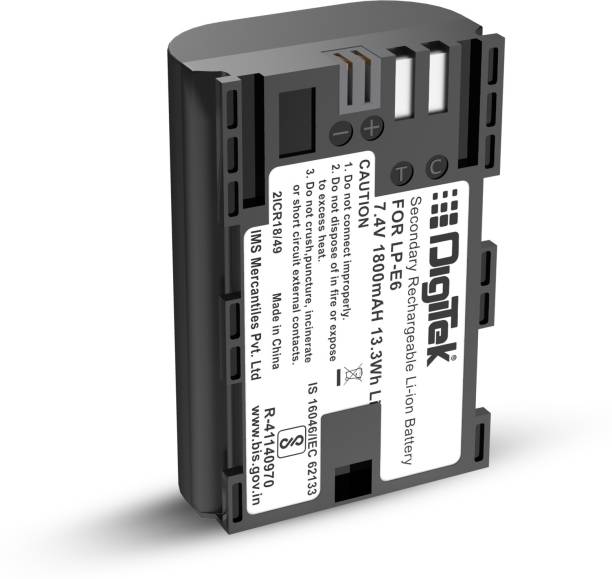 DIGITEK LP-E6 Lithium-ion Rechargeable  for Canon DSLR Camera  Battery