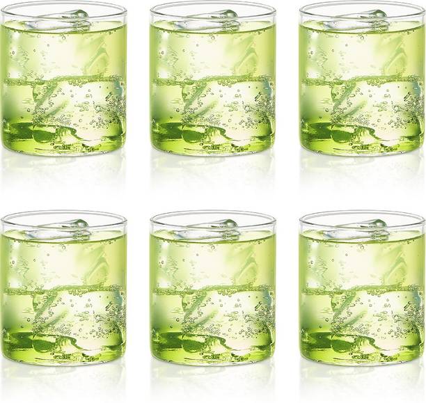 BOROSIL (Pack of 6) BV430100004 Glass Set Water/Juice Glass