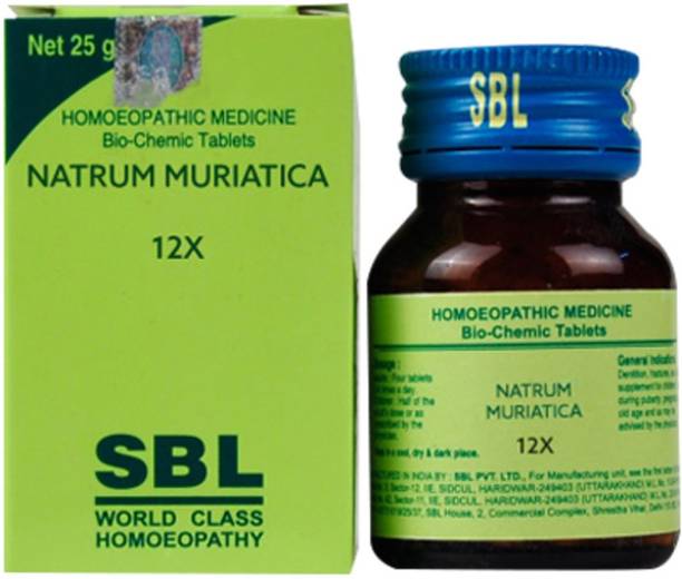 SBL Natrum Muriaticum 12X Tablets