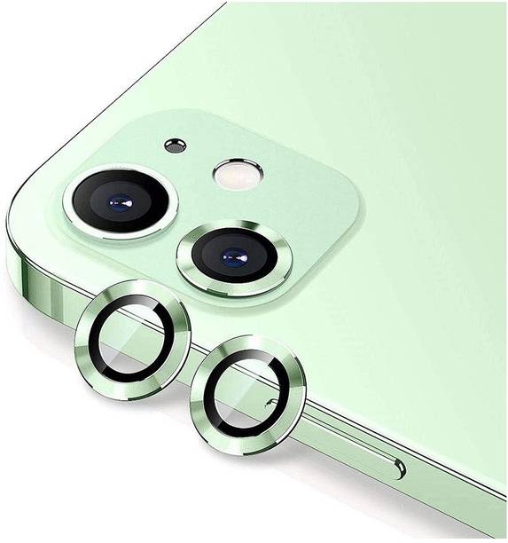 Casesily Camera Lens Protector for Apple iPhone 12 Mini Metal Ring Protector (Independent Lens Protection)