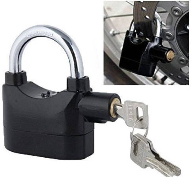 Crafty Steel Polished Finish Anti Theft Sensor Alarm Lock (Black) Steel Polished Finish Anti Theft Sensor Alarm Lock (Black)