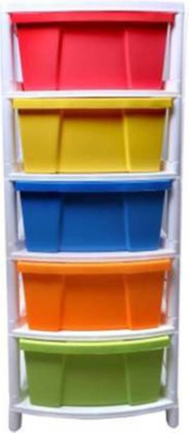 Randal 5 Layer Plastic Free Standing Chest of Drawers Plastic Free Standing Chest of Drawers