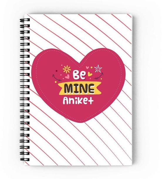 epheriwala Be Mine Aniket A5 Diary Unruled 160 Pages