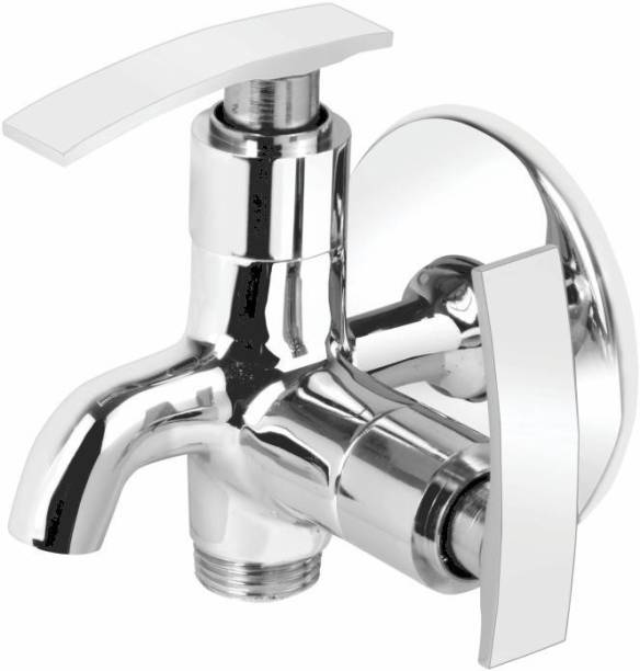Floway Brass Metal With Chrome Platting Luxurious Bib Tap with Foam Flow Bathroom, Kitchen Chrome Platting Bib Tap with Foam Flow Bathroom/Kitchen Bib Tap Faucet Angle Cock Faucet