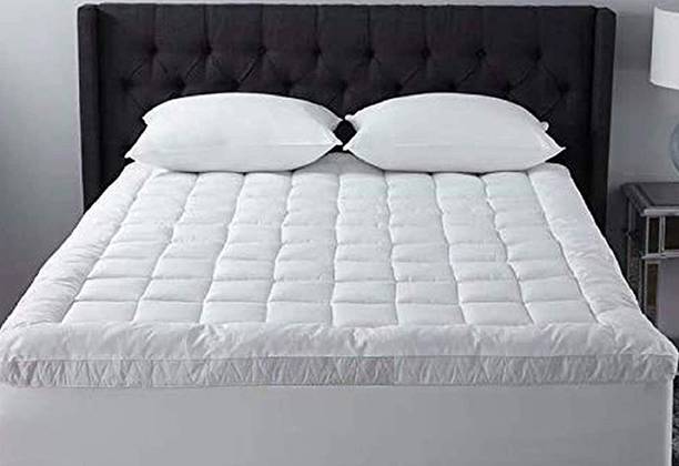 KUBER INDUSTRIES Mattress Topper Queen Size Mattress Cover