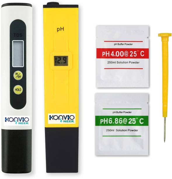 konvio neer Pen TDS Meter and ph Meter COMBO PACK Digital pH Meter