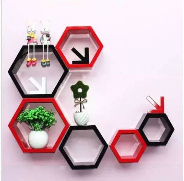 classiconline Set of 6 Engineered Wood Display Unit